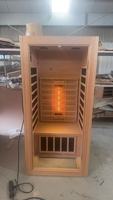 Sauna Interior Portátil Fácil de Montar 2025, Sauna Interior de Madera de Hemlock de Venta Caliente de Fábrica con Uso en Hoteles