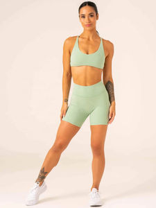 กางเกงขาสั้นเล่นโยคะสำหรับผู้หญิงกางเกงขาสั้นเล่นฟิตเนสเอวสูงออกแบบได้ตามที่ต้องการ - Product Image 5