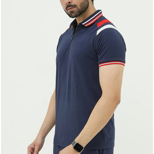 ชุดลำลองฤดูร้อนแบบกำหนดเอง ชุดเซ็ต 2 ชิ้น เสื้อโปโลแขนสั้นผู้ชาย ผ้าฝ้าย กางเกงขาสั้นฤดูร้อนสำหรับผู้ชาย - Product Image 3