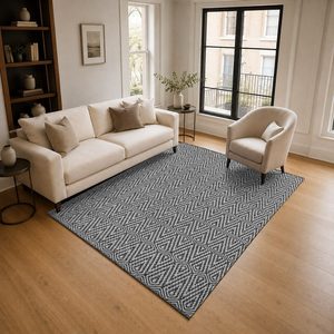Tapis RUGS DEPOT LXDP-0952, vente en gros, gris anthracite, tapis traditionnel oriental imprimé numériquement, lavable en machine, chenille, antidérapant - Product Image 2