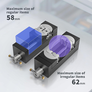 Étau d'établi robuste <span class=keywords><strong>Fractal</strong></span> Vise pour une utilisation compacte et portable dans une variété d'environnements de travail flexibles - Product Image 2