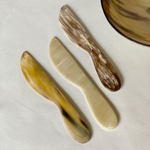 Ensemble de couverts en corne de bœuf sculptée sur mesure pour les repas de luxe et les cadeaux en gros, spécial Noël - Product Image 3