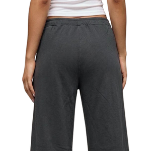 <b>Women's</b> Winter Wide Leg Sweatpants Mid Waist <b>Lounge</b> <b>Pants</b> Relaxed Fit Casual Breathable Quick Dry Waffle Knit Spandex/Cotton - Product Image 5