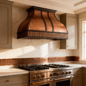<span class=keywords><strong>Hotte</strong></span> de cuisine en cuivre architecturale sur mesure pour les cuisines de villas de luxe - Product Image 6