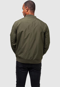 Veste coupe-vent sans col de haute qualité, enduite, disponible en couleurs personnalisées, pour un style formel printanier, avec logo frontal, imperméable et coupe-vent - Product Image 6
