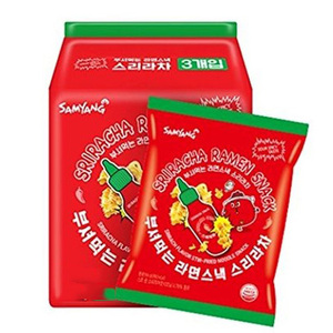 Samyang SRIRACHA Stir-Fried Ramen Snack (24G x 3) 115 G X Compre Sriracha Ramen cerca de mí con entrega gratuita - Product Image 3
