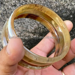 Bracelets tribaux en corne de boeuf faits à la main Bijoux ethniques uniques pour dames Bracelet de manchette en corne de buffle naturel Commande en gros Fournisseur par FWE - Product Image 6