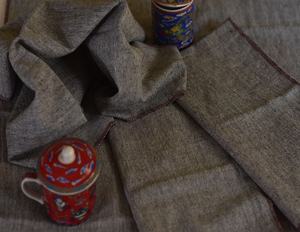 70% algodón 30% Lino mezclado ecológico cocina/paños de cocina tejido forma rectangular patrón abstracto - Product Image 6