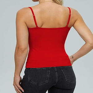 Mode été plaine débardeur robe pour femmes Logo personnalisé Sexy moulante dames sans manches côtelé débardeur fait par robe sport - Product Image 2