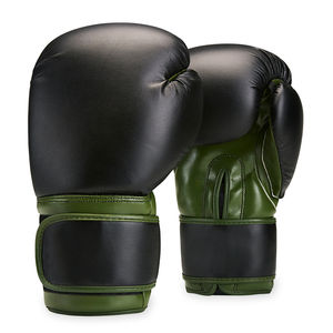 Gants de boxe sur mesure de qualité supérieure fabriqués avec du cuir de vachette véritable Gants de Muay Thai Gants de boxe de sparring professionnels OEM - Product Image 2