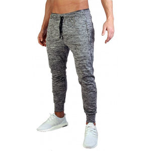 Pantalons de jogging décontractés pour hommes en coton, personnalisés, imprimés, respirants, avec cordon de serrage, vente en gros à bas prix - Product Image 3