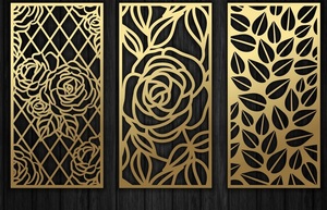 แผงฉากหลังตัดด้วยเลเซอร์ขายส่งสำหรับตกแต่ง แผงตกแต่งตัดด้วยเลเซอร์สำหรับเวทีงานแต่งงาน ฉากหลังเวทีงานแต่งงานตัดด้วยเลเซอร์ สหรัฐอเมริกา - Product Image 3