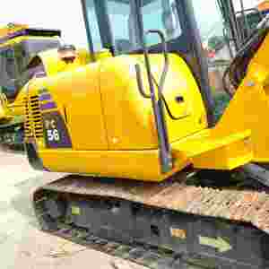 Excavadora de segunda mano Komatsu Pc56 Rippa de Japón, <span class=keywords><strong>5</strong></span> toneladas, excavadora de hormigón armado de alta calidad, miniexcavadora de 2/2" - Product Image 6