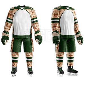 Customized Designed Men <b>Ice</b> Hockey Uniform With Stretch Fit Material For Full Mobility Comfort And Durability - Product Image 3