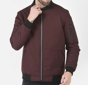 2025 Logo personnalisé veste universitaire pour hommes Style solide plaine Letterman tenue décontracté pour la saison d'automne Service OEM disponible - Product Image 2