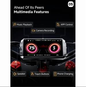 Bicicleta Eléctrica ANIIOKIIZ A9 Pro Max de 6000W (Pico) con Motor Dual y Velocidad Máxima de 45 MPH - Para Adultos, Batería de 60V 80Ah, 7 Velocidades, Bicicleta Eléctrica Todoterreno UL2849 - Product Image 5