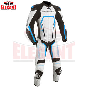Traje de Motociclismo para Adultos, Equipo de Cuero de la Más Alta Calidad, Protección Completa para el Cuerpo con Armadura CE, Impermeable, para Verano - Product Image 6