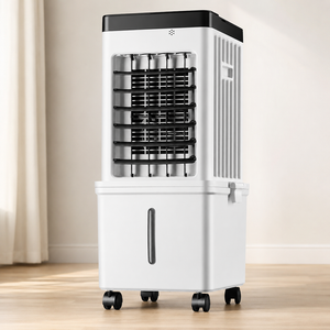 Portable Electric AC/Dc Air Conditioner with 12-Hour <b>Timer</b> Energy Saving Humidifier Made of Plastic - Product Image 3