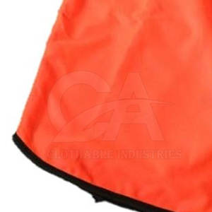 Bavoir réversible à usage extérieur Logo personnalisé Construction en tissu Bon marché Bavoir réversible à haute visibilité - Product Image 4