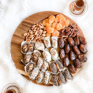 Plateau de service en bois de haute qualité fabriqué à la main du Vietnam pour le Ramadan et le plateau de l'Aïd plateau de nourriture et cadeau - Product Image 5