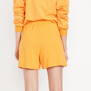 Short hip hop personnalisé avec logo imprimé en 3D pour femmes Short de boxe en tissu de jersey de coton 100% Short de haute qualité pour femmes - Product Image 2