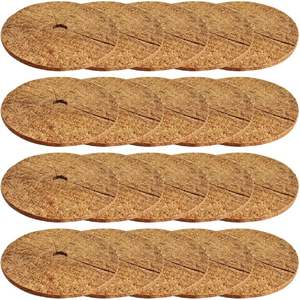 Alfombrilla redonda de fibra de coco, mantillo de coco para planta de disco, tapete de mantillo de fibra de coco de VIETNAM - Product Image 3