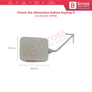 Cubierta de Gancho de Remolque para Parachoques Delantero BSP1162 para Leon MK2 1P1 2009-2013 Facelift 1P0807241C - Product Image 6