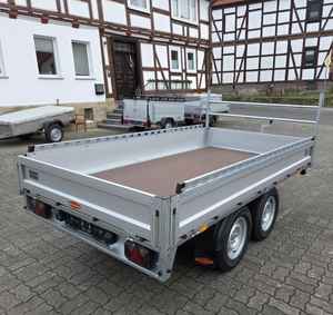 Remolque para Autos 3016/27 F de Alta Capacidad, 1000 kg de Carga Útil Máxima, Eje Tándem con Iluminación LED - Product Image 5