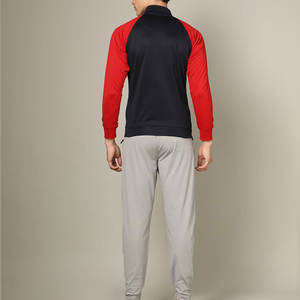 Survêtements de sport à manches longues à la mode pour hommes respirant mode en gros pour l'hiver 2025 motif solide imprimé - Product Image 3