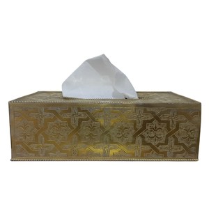 Elegant Handcrafted Brass <b>Tissue</b> Box Holder Hotel Restaurants Decorative Metal <b>Tissue</b> Dispenser <b>for</b> Home Decor Napkin Holder - Product Image 1