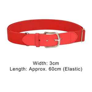 Ceintures uniformes de baseball de couleur personnalisée ceinture élastique réglable pour enfants hommes femmes - Product Image 3
