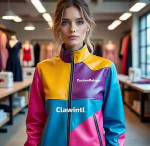 Vestes en cuir personnalisées |   Vestes en cuir de haute couture fabriquées à la main par des artistes |   Fournisseur de la collection Designer - Product Image 2