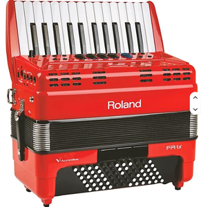 Clavier de piano diatonique FR-1XRD rouge Caractéristiques industrielles et de bricolage Outils à main - Product Image 1