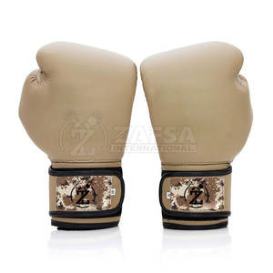 Gants de boxe en cuir PU de haute qualité du fabricant professionnel meilleure qualité avec fonction de poignet lacé - Product Image 2