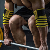 Bracelet de compression élastique pour le bras, personnalisable, en néoprène haute performance, pour la musculation, le bodybuilding, le soutien du coude