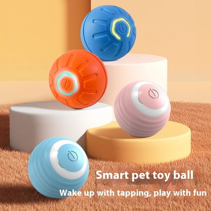 Smart Interactive Pet Ball - Automatic Moving Bouncing Toy for Dogs Cats