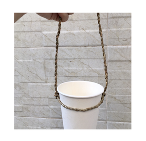 ที่ใส่แก้วไม้ไผ่ทำมือสำหรับกาแฟชาแบบพกพาและแก้วเครื่องดื่มเย็น - Product Image 1