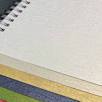 YISHU papier cartonné gaufré spécialisé papier texturé 120gsm 200gsm 250gsm feuille de papier d'emballage