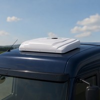 Climatiseur de toit électrique 12V 24V 2100W avec compresseur scroll pour camion, camping-car, fourgonnette