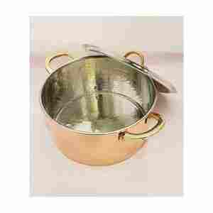 High in Demand Platters Serving Dish Tray Manufacturer From India <b>Utensils</b> Safe Copper Serving <b>Pot</b> with High Quality - Product Image 3