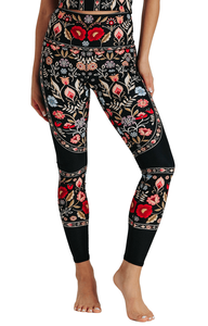Dernier legging de yoga imprimé Rustica avec logo personnalisé respirant taille haute écologique et vêtements actifs leggings de gym à la mode pour les femmes - Product Image 6