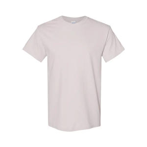 O-Neck 250GSM Heavyweight 100% Cotton T-shirt pour homme Logo brodé personnalisé Impression numérique Surdimensionné Vêtements pour hommes de haute qualité - Product Image 1