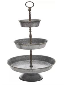 Precioso soporte de pastel de aluminio de estilo floral apto para lavavajillas para uso doméstico y de fiesta-Herramientas de pastel Premium - Product Image 3