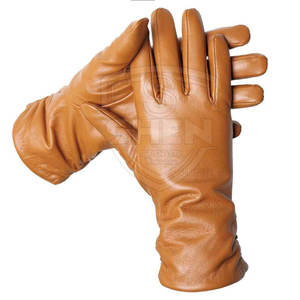 Direct Factory Sale Low Price Cut Resistant Leather Dressing <b>Gloves</b> for Daily Use in Winter - Product Image 2