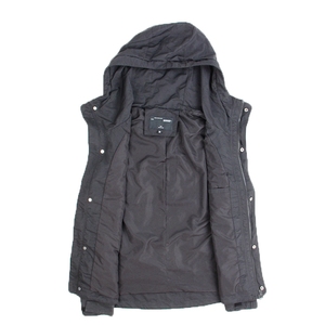 Veste coupe-vent unisexe imperméable de nouvelle conception, col montant, imprimé uni, fermeture éclair, haute qualité, entièrement sur le devant - Product Image 6