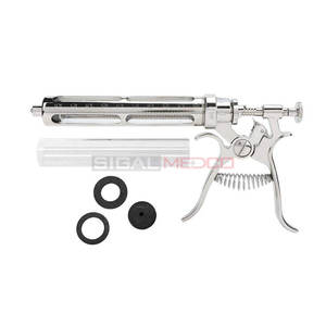 Wholesale Customized Size <b>Animal</b> <b>Veterinary</b> Syringe Best Selling Durable Reusable German Stainless Steel SIGAL MEDCO SM-VT-0355 - Product Image 6