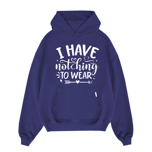 เสื้อฮู้ดโอเวอร์ไซส์สำหรับผู้ใหญ่เสื้อฟลีซแนวสตรีทเสื้อมีฮู้ดทันสมัยออกแบบได้ตามต้องการสำหรับสุภาพบุรุษพร้อมกระเป๋า - Product Image 3