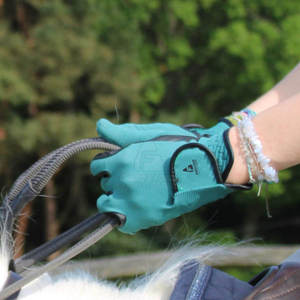 Guantes de equitación de cuero de invierno con logotipo personalizado de marca privada, transpirables y ligeros - Product Image 2