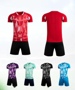 Camisetas de fútbol personalizadas, conjuntos de ropa deportiva, logotipo personalizado, 100% poliéster, nueva camiseta de fútbol para hombres y niños, uniforme, kits de fútbol para adultos - Product Image 2