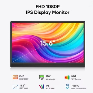 Monitor Portátil de 15.6 Pulgadas, Pantalla IPS FHD de 1080P, Monitor de Viaje Ultrafino con USB-C y Soporte, para Computadora Portátil, Mac, Teléfono, PS, Xbox - Product Image 6